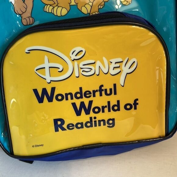 Disney Lion King Vintage Backpack - Wonderful World of Reading - Picture 4 of 11